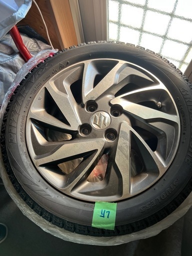 スズキ純正アルミ