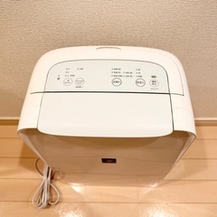 【値下げ】シャープ 衣類乾燥除湿機　CV-L71-W 　の画像