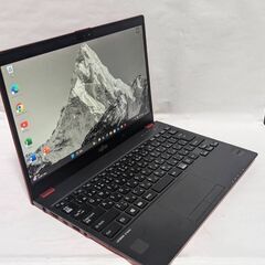 🌸富士通🌟LifeBook🌟U938S🌟赤美品薄🌟M.2SSD🌟WIN11🌟Office2021の画像