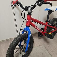 ヨツバサイクル　14インチ　カバンつきの画像