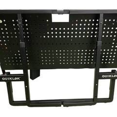 【SOLDOUT】中古品【QUIKLOK DJスタンド DJ233 ブラック】折りたたみ式 DJテーブル スタンディングデスク DJスタンド DJ機器の画像