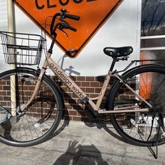a.n.design works 27㌅　自転車　6段変速  ②の画像