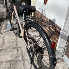 a.n.design works 27㌅　自転車　6段変速  ②の画像