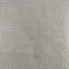 POLOホワイトニットの画像
