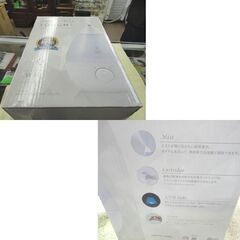 超音波式アロマ加湿器 しずくタッチプラス 2022年製 FSWD-2201 ホワイト アピックス SHIZUKU touch+ 札幌 西岡店 の画像