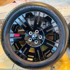 
デリカD5 シャモニー 純正タイヤ＆ホイール４セット