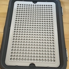 ペティオ　片手でらくらく　ドックトレー　グレー　レギュラー