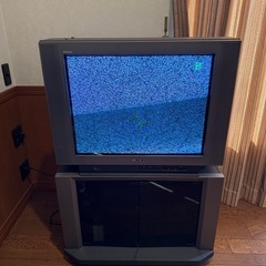 ソニー29インチブラウン管テレビの画像