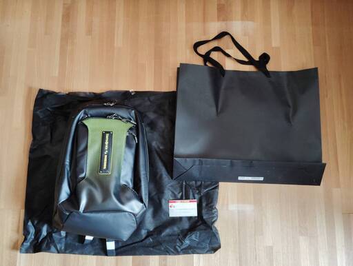 激レア‼DIESEL×Samsonite ラップトップ用15.6inビジネスバックパック 新品未使用自宅保管品‼