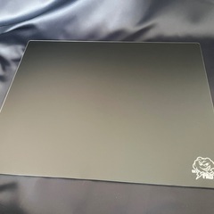 SkyPAD 3.0 XL ゲーミングガラスマウスパッド ロゴバージョン／ラージサイズ400×500mm／ブラック／精度とスピードを向上させた特殊ガラス面の画像