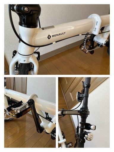【新品未使用】RERAULT PLATINUM LIGHT6(ルノープラチナライト6)超軽量6.8kg 14インチ 折りたたみ自転車 