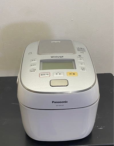 商談中　◎ スチーム＆可変圧力IHジャー炊飯器　Panasonic パナソニック　SR-SPX107 5.5合炊き 2017年製　動作確認済み