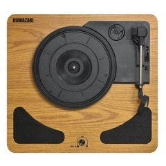 【最終価格】【美品】レコードプレーヤーの画像