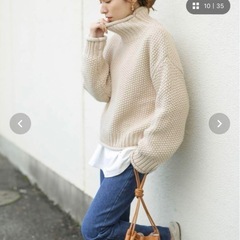 select moca ニットの画像