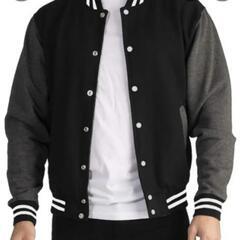 20%オフ🉐新品☆クラシック無地ベースボールジャケット - 軽量＆通気性ポリエステル、スナップ留め、長袖ポケット付き - 日常の快適さとアウトドア活動に最適の画像