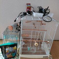 鳥飼育セット/鳥かご/ヒーター/キャリー/サーモスタット等