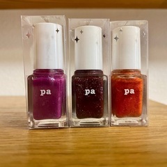 【新品未開封】pa ネイル　6色セット　の画像