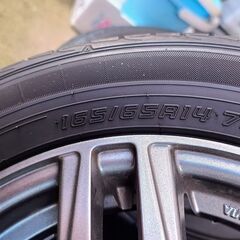 【値下げ】夏用タイヤ・ホイールセット　４本　165/65R14　ル・マン V　タンク、ルーミー、ソリオ（ma15s）等の画像