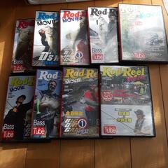 釣り雑誌　付録DVD　19枚セットの画像