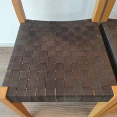 ダイニングチェア　椅子　2脚セットの画像