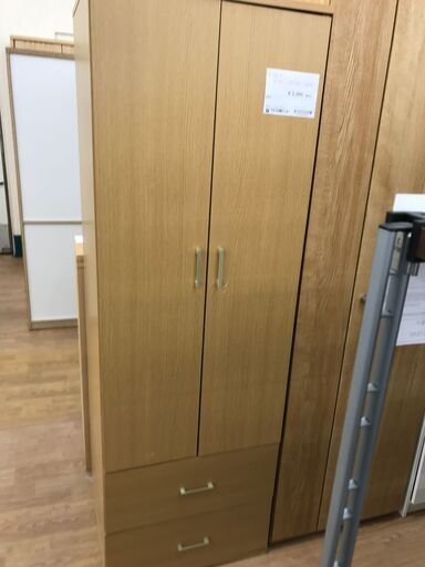 ★ジモティ割あり★  ワードローブ ブラウン H180×W59×D55 クリーニング済み KJ7692
