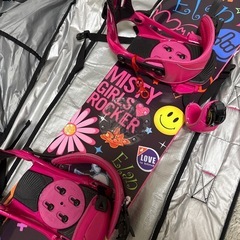 美品ELAN(エラン)スノーボードセットの画像