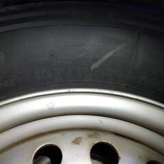 ハイエース用夏タイヤ　195/80R15LT  2本　製造年5019の画像