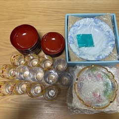 食器　昭和レトロ食器　　カレー皿　お椀　お皿