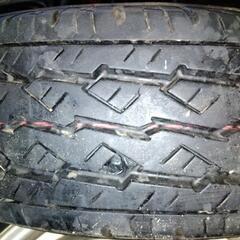 ハイエース用夏タイヤ　195/80R15LT  2本　製造年5019の画像