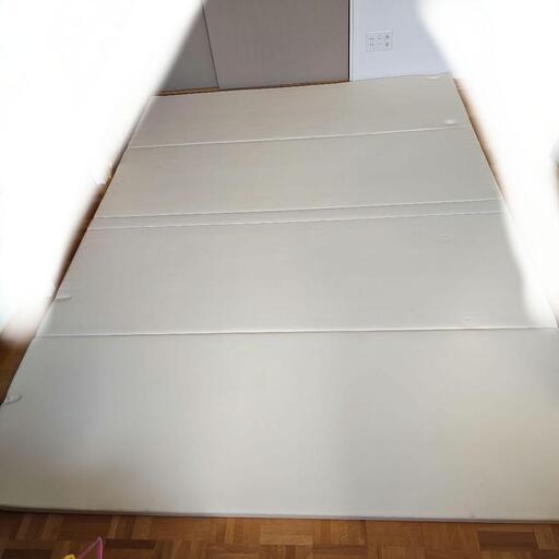 POLED＆CREAM　プレイマット　折りたたみ　プレミアム　200x270cm　ベビーサークル　ベビーゲート　ベビーマット　防音　防寒　エクササイズ　トレーニング　ヨガマット