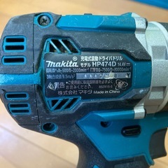 マキタ　14.4V 　充電式　ドリル　ドライバーの画像