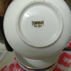 KANSAI fain China　食器5客分 の画像