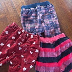 120㎝ モコモコ長ズボンの画像