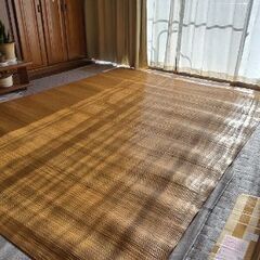 竹ラグ／カーペット 260cm×350cm