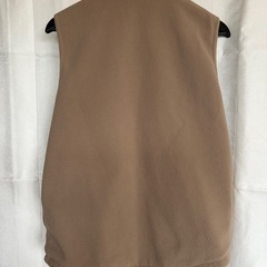 リバーシブルフリースベストの画像