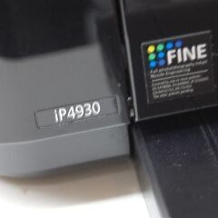 Canon PIXUS インクジェットプリンター iP4930 ブラック 2011年製 印刷枚数 約2400枚 動作確認済み キヤノン ピクサス 札幌市 清田区 平岡の画像