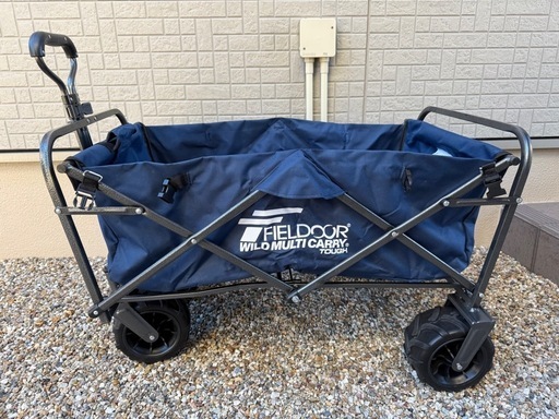 FIELDOOR製のキャリーワゴン(キャリー用テーブル付き)