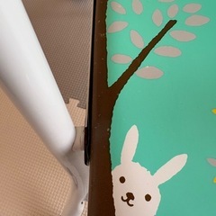 [お取引中]子供用ローチェア（テーブル付き）の画像