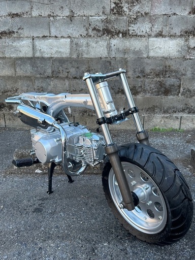 中華モンキー フレーム エンジン マフラー フロント足回り モンキーや