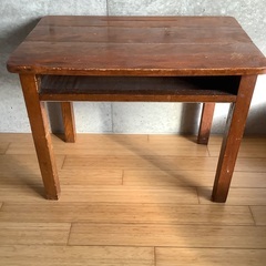 子ども用机(木製)