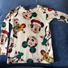 ディズニーパジャマ ｸﾘｽﾏｽ柄の画像