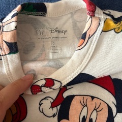 ディズニーパジャマ ｸﾘｽﾏｽ柄の画像