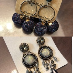 ピアス　韓国製　二つ