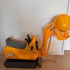 トヨコー マイクロ ショベル コマツ PC01 イエロー 足けり...