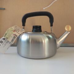【新品未使用・人気廃盤品】MUJI 無印良品 ステンレス ケトル...