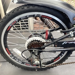 値下げ　こども自転車20インチ　変速機付きオートライトの画像