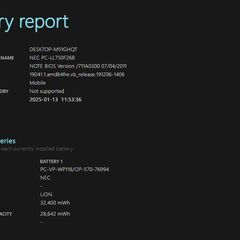 LaVie LL750/F Core i7-2670QM 8GB SSD120GB Windows10の画像