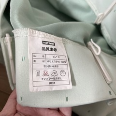 【値下げ】ニトリ　遮光カーテン　ピノ2(グリーン) 1枚の画像