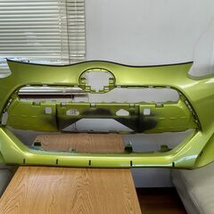 アクアHP10 フロントバンパー　グリーン