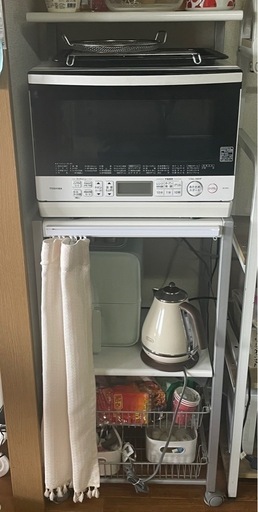 オープンラックレンジ台　キッチンラック　美品中古 楽天市場】＼翌日発送！／Bestier キッチンラック 幅90cm